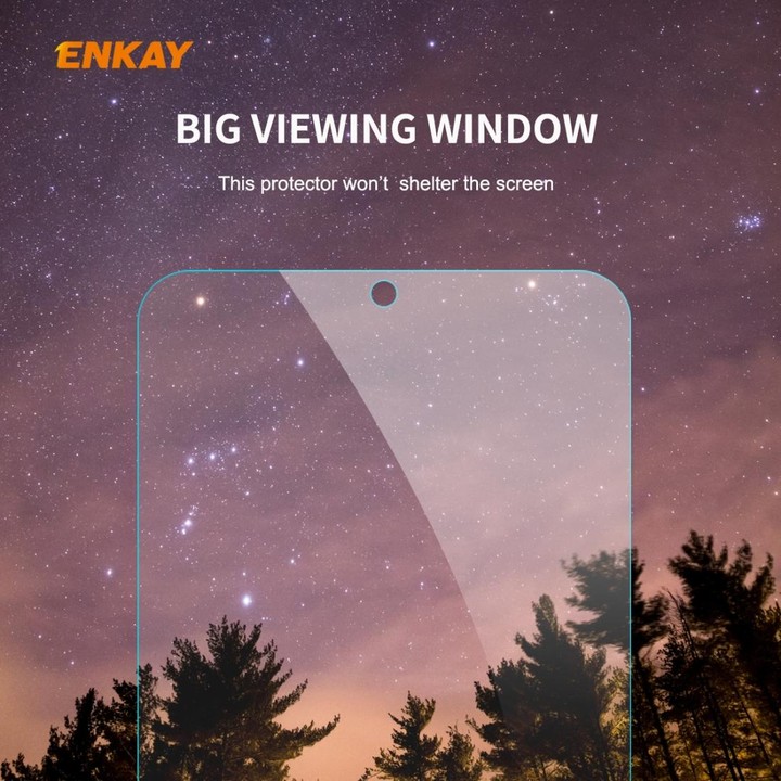 For Samsung Galaxy A10s 10 PCS ENKAY Hat-Prince 0.26mm 9H 2.5D Curved Edge Tempered Glass Film