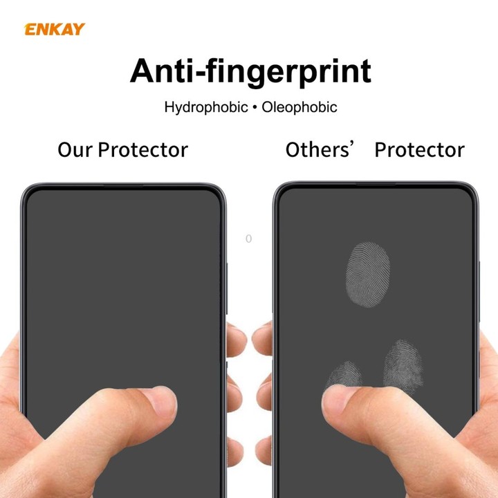 For Samsung Galaxy A11 / M11 ENKAY Hat-Prince Full Glue 0.26mm 9H 2.5D Tempered Glass Full Coverage Film