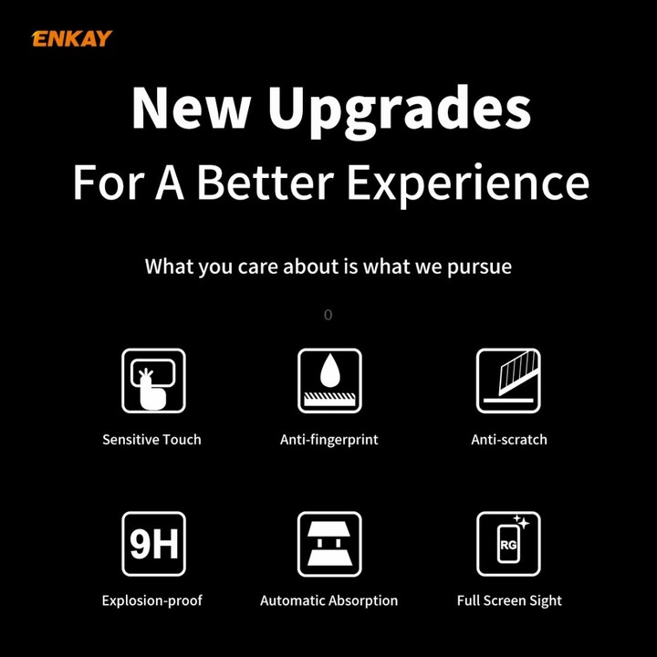For Samsung Galaxy A31 ENKAY Hat-Prince Full Glue 0.26mm 9H 2.5D Tempered Glass Full Coverage Film