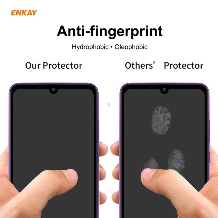 For Samsung Galaxy M31 / M21 ENKAY Hat-Prince Full Glue 0.26mm 9H 2.5D Tempered Glass Full Coverage Film