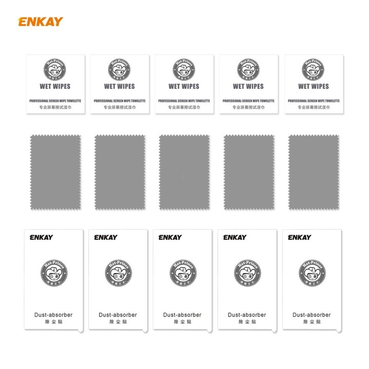 For Samsung Galaxy A71 5 PCS ENKAY Hat-Prince 0.26mm 9H 6D Curved Full Screen Eye Protection Green Film Tempered Glass Protector