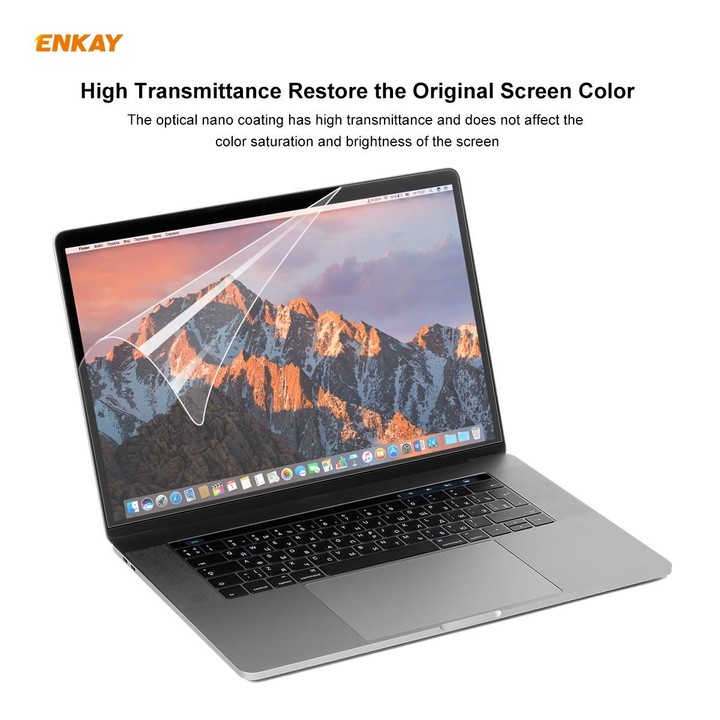 ENKAY Laptop Clear HD PET Screen Protector For MacBook Pro 16 inch A2141 (2019)