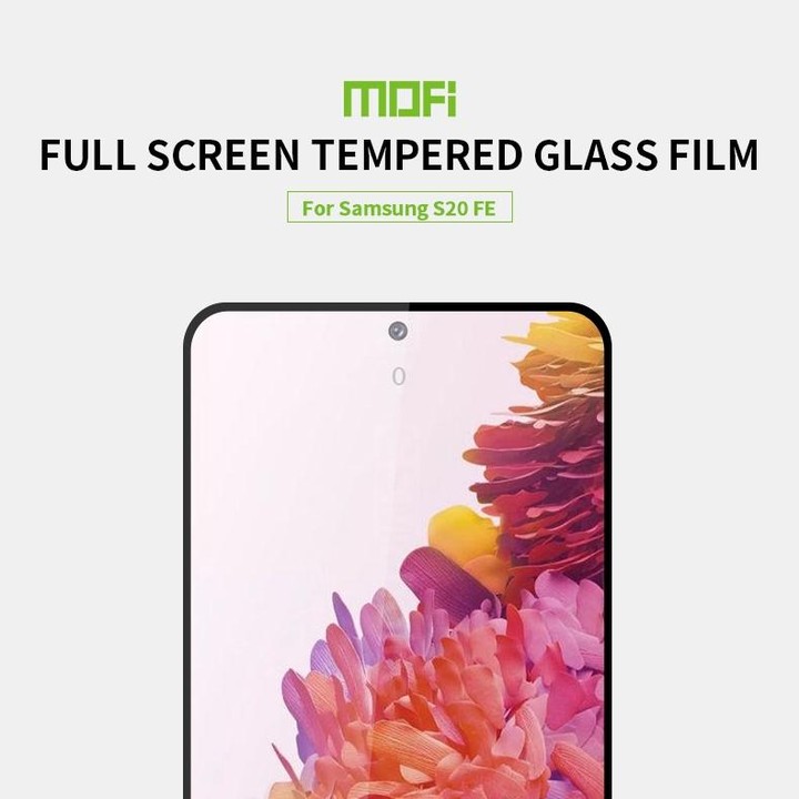 For Samsung Galaxy S20 FE MOFI 9H 2.5D Full Screen Tempered Glass Film(Black)