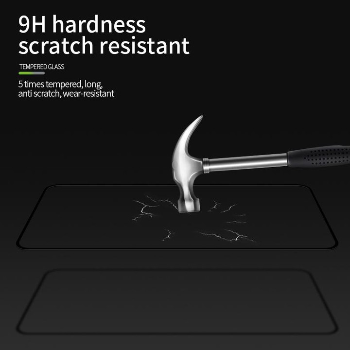 For Samsung Galaxy S20 FE MOFI 9H 2.5D Full Screen Tempered Glass Film(Black)