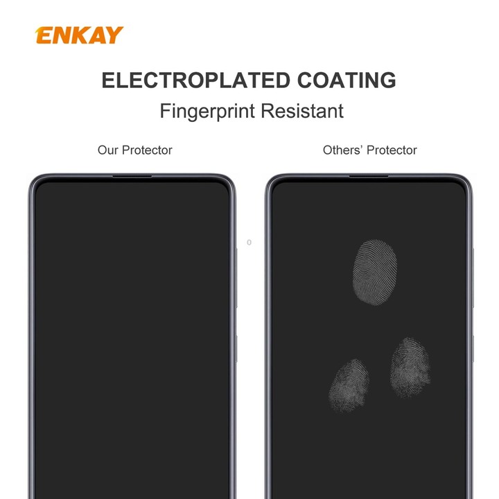 For Samsung Galaxy M51 10 PCS ENKAY Hat-Prince 0.26mm 9H 2.5D Curved Edge Tempered Glass Film