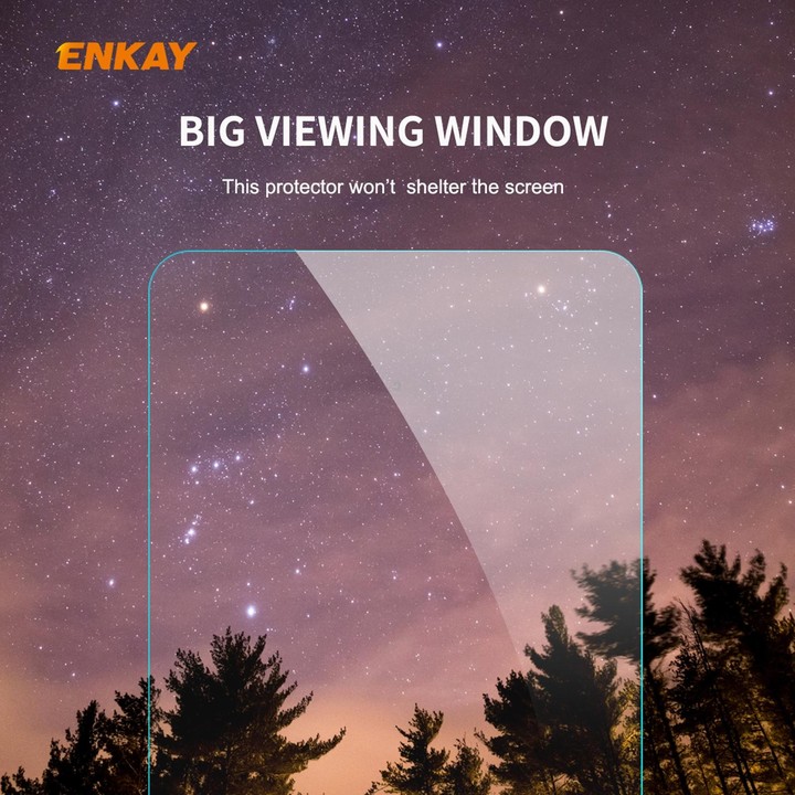 For Samsung Galaxy M51 10 PCS ENKAY Hat-Prince 0.26mm 9H 2.5D Curved Edge Tempered Glass Film