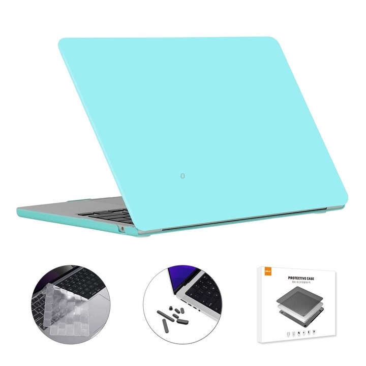 For MacBook Air 13.6 2022/2024 A2681 M2 / A3113 M3 US Version ENKAY 3 in 1 Matte Laptop Case with TPU Keyboard Film / Anti-dust