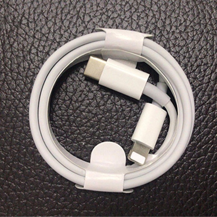 2 in 1 PD 20W Single USB-C / Type-C Port Travel Charger + 3A PD3.0 USB-C / Type-C to 8 Pin Fast Charge Data Cable Set, Cable Len