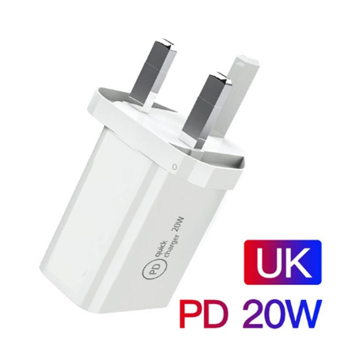 SDC-20W 2 in 1 PD 20W USB-C / Type-C Travel Charger + 3A PD 3.0 USB-C / Type-C to USB-C / Type-C Fast Charge Data Cable Set, Cab
