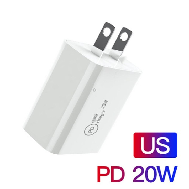SDC-20W 2 in 1 PD 20W USB-C / Type-C Travel Charger + 3A PD 3.0 USB-C / Type-C to USB-C / Type-C Fast Charge Data Cable Set, Cab