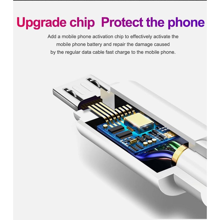 XJ-013 2.4A USB Male to Micro USB Male Interface Fast Charging Data Cable, Length: 3m