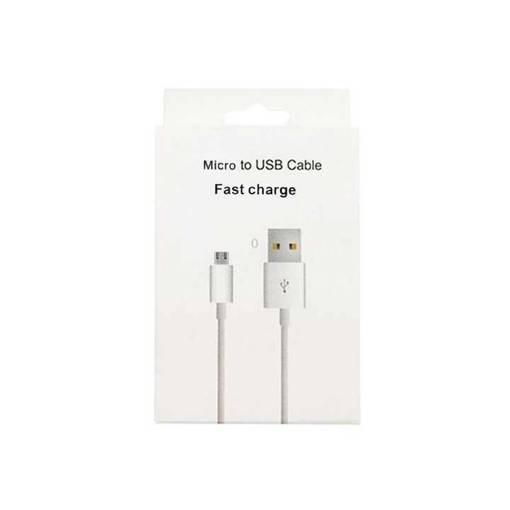 XJ-013 2.4A USB Male to Micro USB Male Interface Fast Charging Data Cable, Length: 3m