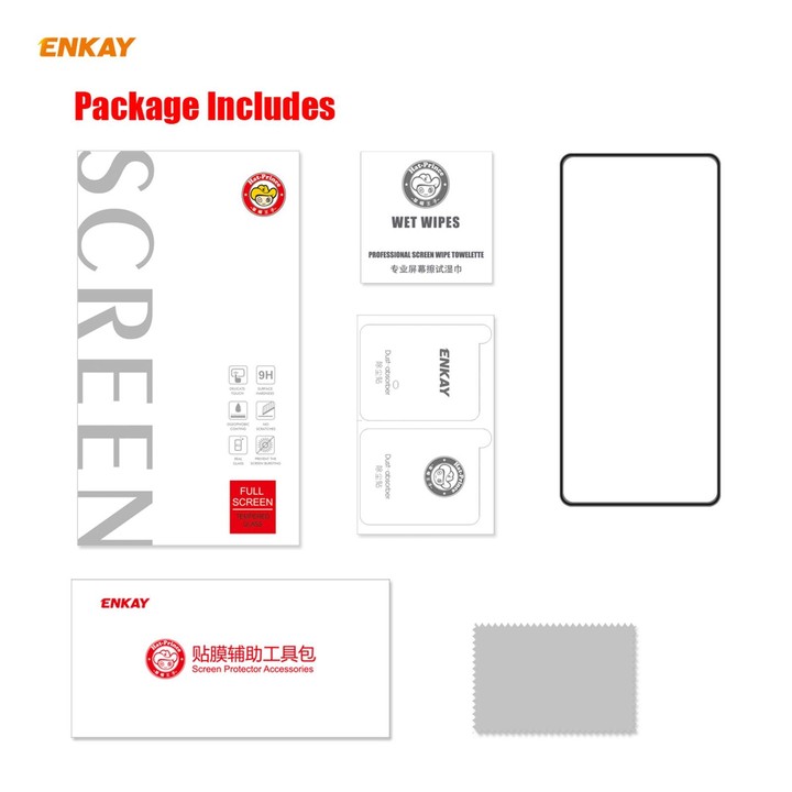 For Samsung Galaxy S20 FE 5G ENKAY Hat-Prince Anti-drop Full Glue Tempered Glass Full Screen Film Anti-fall Protector