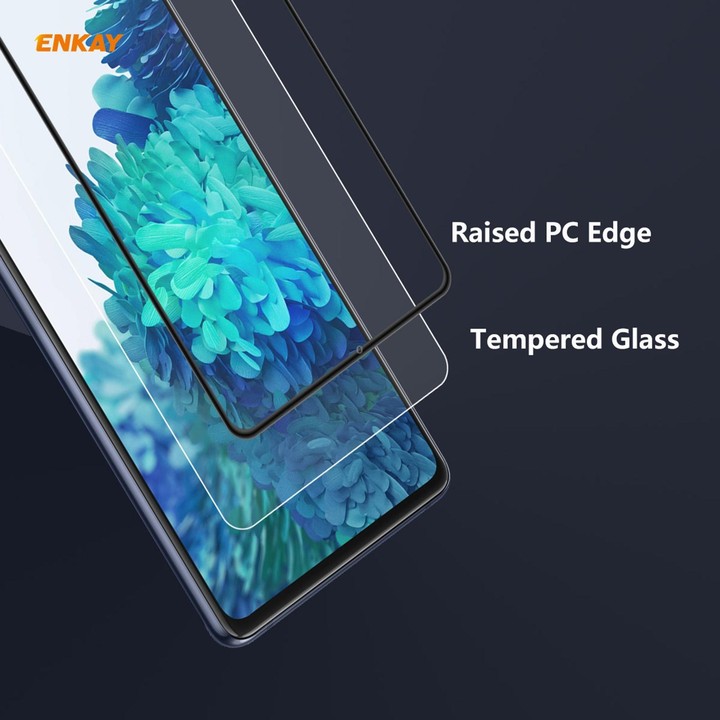 For Samsung Galaxy S20 FE 5G 5 PCS ENKAY Hat-Prince Anti-drop Full Glue Tempered Glass Full Screen Film Anti-fall Protector