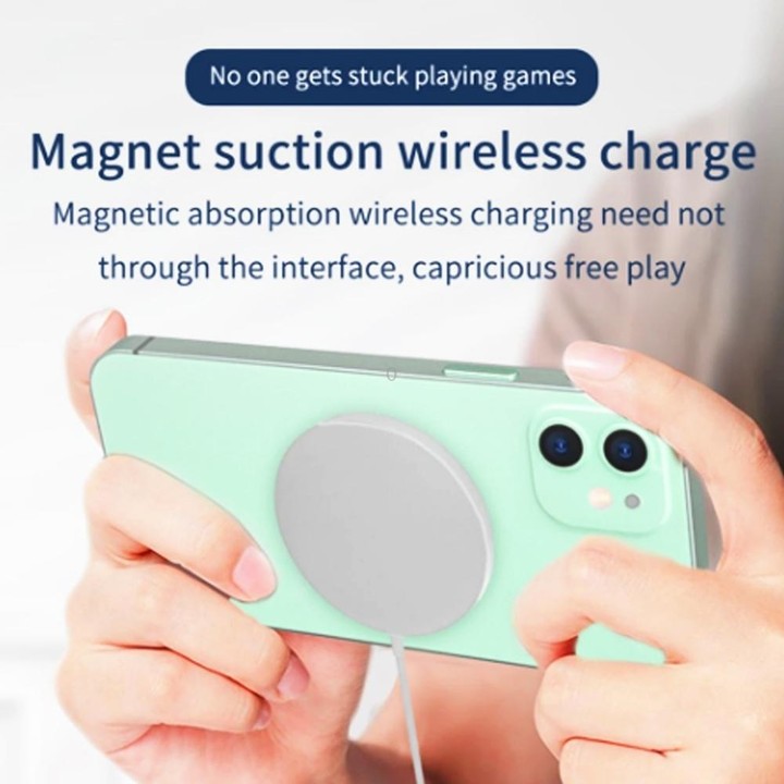 XJ-32 3 in 1 15W Magnetic Suction Wreless Charging + PD 20W USB-C / Type-C Travel Charging + USB-C / Type-C to 8 Pin Fast Chargi