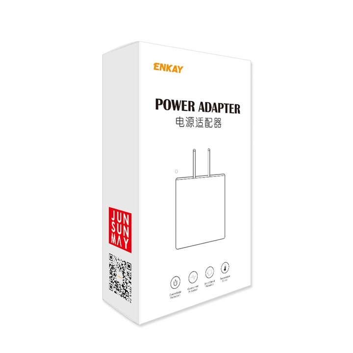 ENKAY Hat-Prince U008-1 10.5W 2.1A Dual USB Fast Charging Travel Charger Power Adapter, US Plug