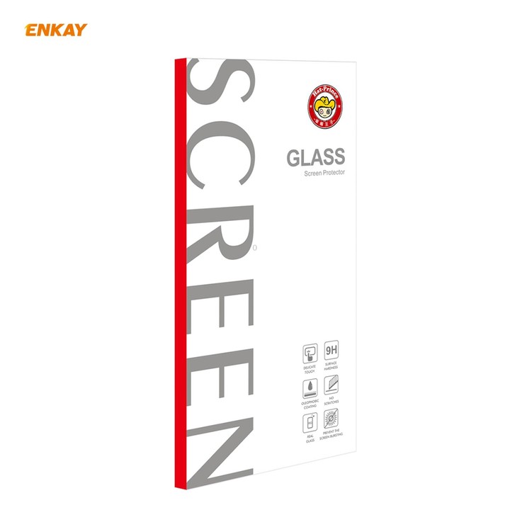 For Samsung Galaxy S21+ 5G 2pcs ENKAY Hat-Prince Full Glue 0.26mm 9H 2.5D Tempered Glass Full Coverage Film Support Fingerprint