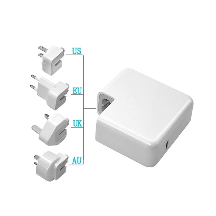 PD-87W 87W PD USB-C / Type-C Notebook Power Adapter for MacBook Pro 15 inch (A1706) / (A1707) / (A1708) / (A1719), Plug Size:US
