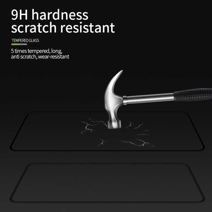 For Samsung Galaxy S21+ 5G PINWUYO 9H 2.5D Full Screen Tempered Glass Film(Black)