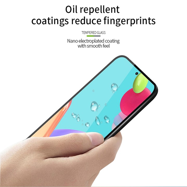For Samsung Galaxy A52 5G / 4G MOFI 9H 2.5D Full Screen Tempered Glass Film(Black)