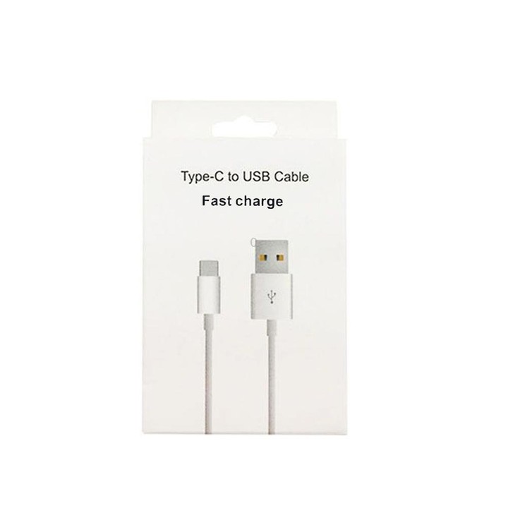 XJ-040 6A USB to USB-C / Type-C Fast Charging Data Cable, Length: 1m