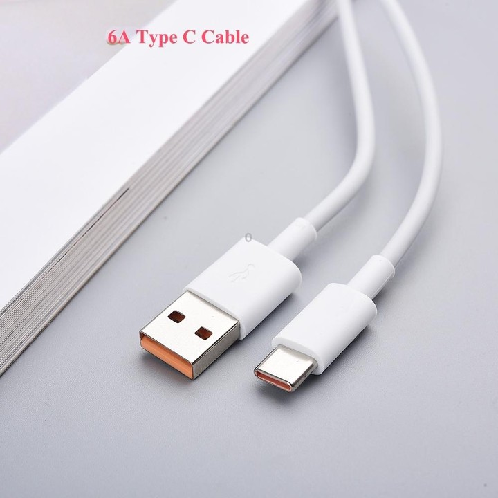 XJ-041 6A USB to USB-C / Type-C Fast Charging Data Cable, Length: 1.5m