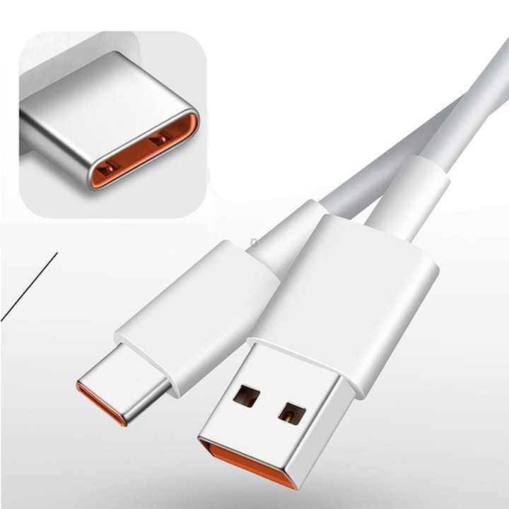 XJ-041 6A USB to USB-C / Type-C Fast Charging Data Cable, Length: 1.5m