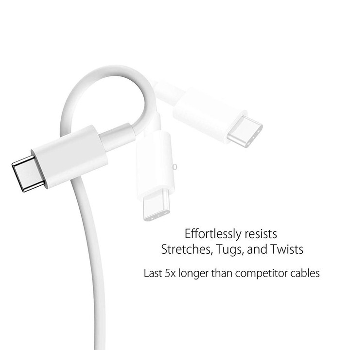 XJ-47 3A USB-C / Type-C to USB-C / Type-C Fast Charging Data Cable, Length: 1m