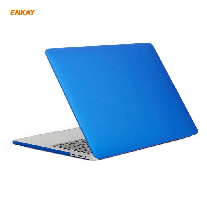 ENKAY 3 in 1 Matte Laptop Protective Case + EU Version TPU Keyboard Film + Anti-dust Plugs Set for MacBook Pro 15.4 inch A1707 &