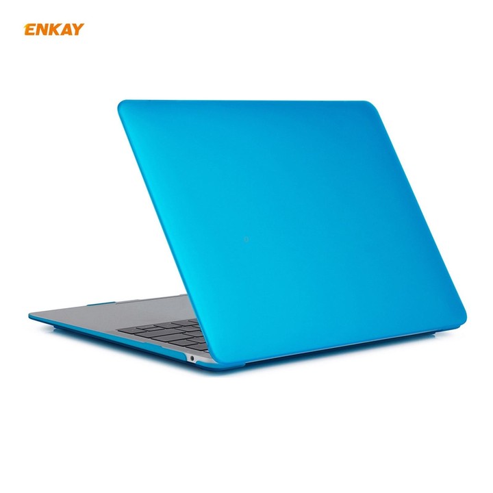 ENKAY 3 in 1 Matte Laptop Protective Case + EU Version TPU Keyboard Film + Anti-dust Plugs Set for MacBook Air 13.3 inch A1932 (