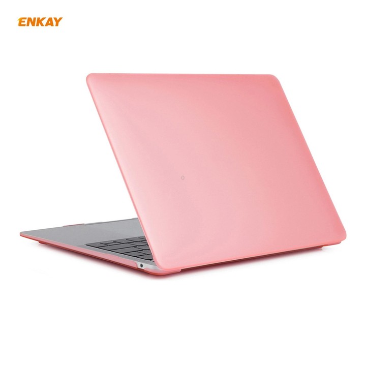 ENKAY 3 in 1 Matte Laptop Protective Case + EU Version TPU Keyboard Film + Anti-dust Plugs Set for MacBook Air 13.3 inch A1932 (