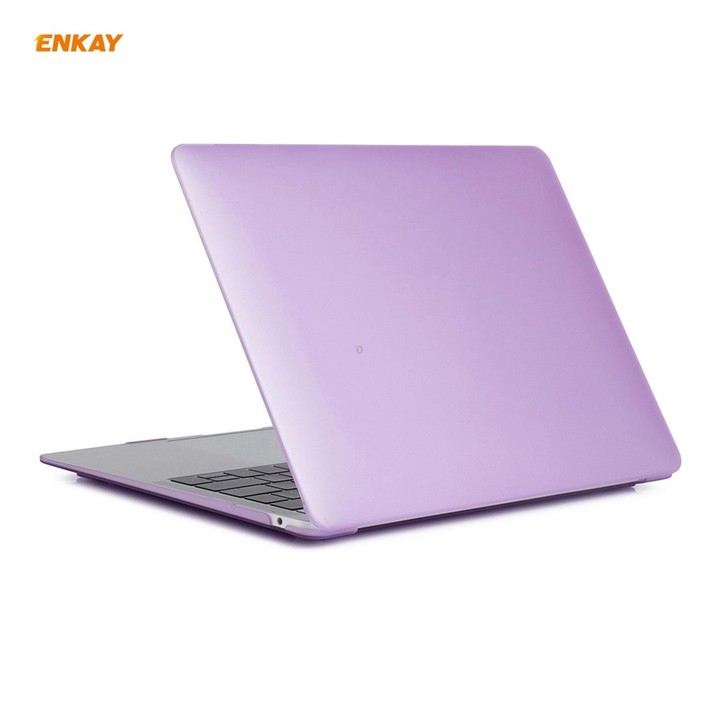 ENKAY 3 in 1 Matte Laptop Protective Case + EU Version TPU Keyboard Film + Anti-dust Plugs Set for MacBook Air 13.3 inch A1932 (