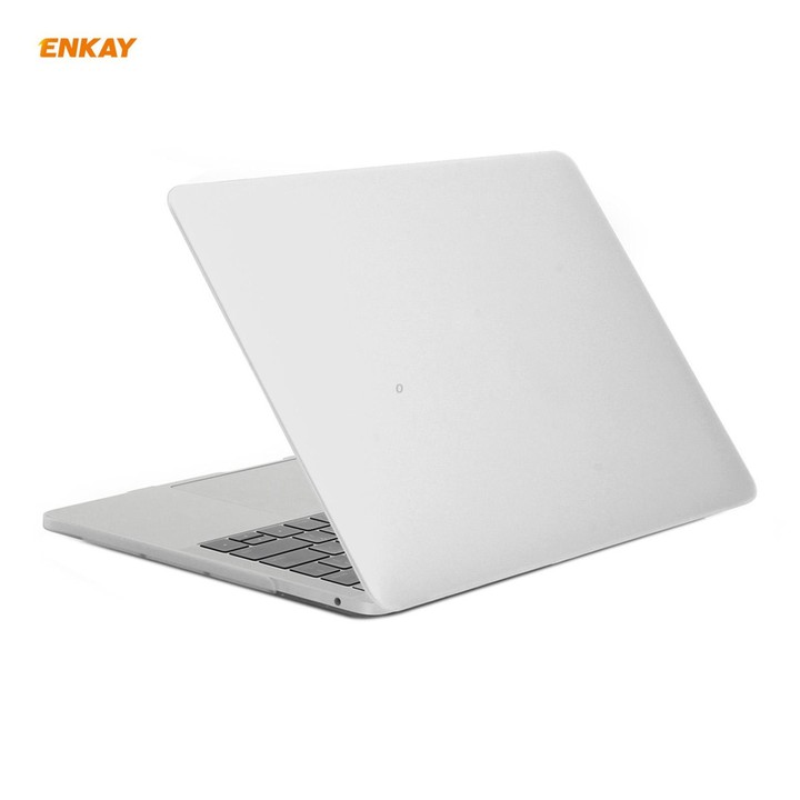 ENKAY 3 in 1 Matte Laptop Protective Case + EU Version TPU Keyboard Film + Anti-dust Plugs Set for MacBook Pro 13.3 inch A2251 &