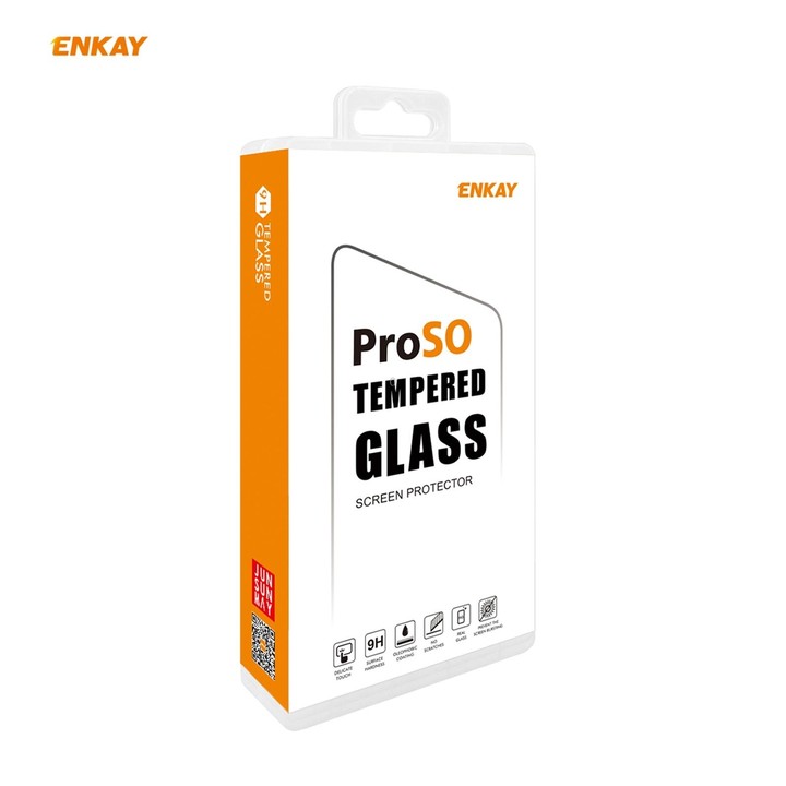 For Samsung Galaxy A52 4G / 5G 5 PCS ENKAY Hat-Prince Anti-drop Full Glue Tempered Glass Full Screen Film Anti-fall Protector
