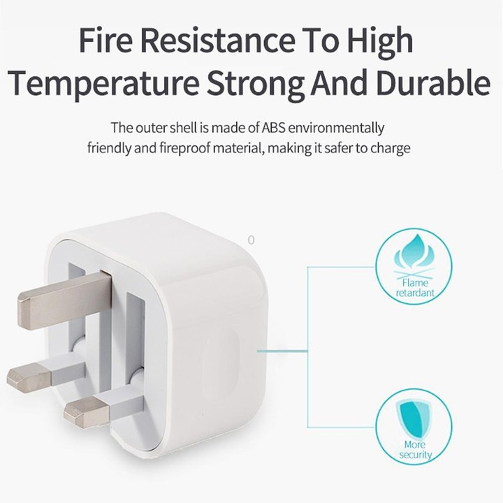 A2344 20W PD 3.0 Type-C / USB-C Folding Travel Charger + USB-C / Type-C to Type-C Fast Charging Data Cable Set, UK Plug, Length: