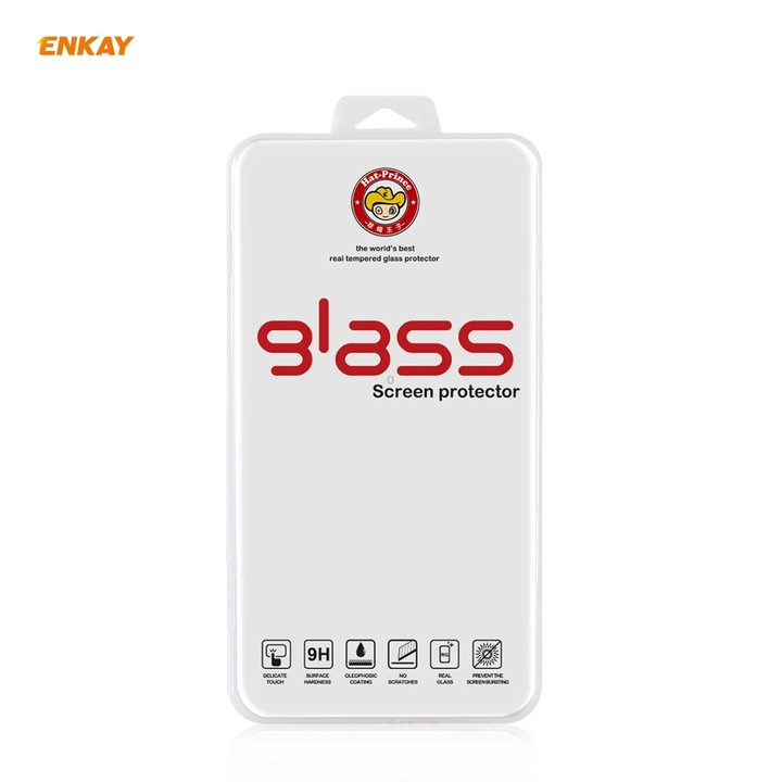For Samsung Galaxy A72 5G / 4G ENKAY Hat-Prince 0.26mm 9H 2.5D Curved Edge Tempered Glass Film