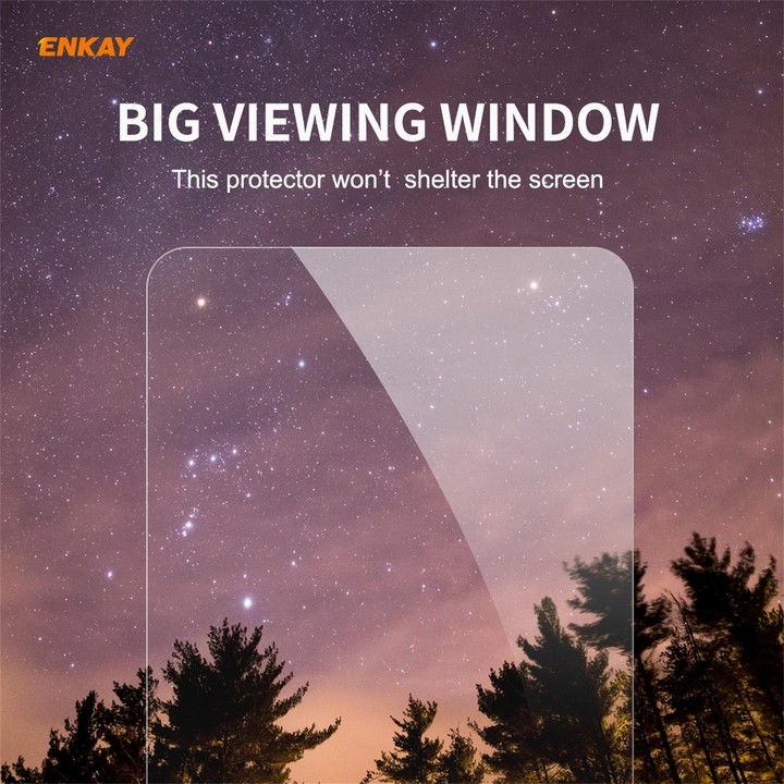 For Samsung Galaxy A52 5G / 4G 2pcs ENKAY Hat-Prince 0.26mm 9H 2.5D Curved Edge Tempered Glass Film