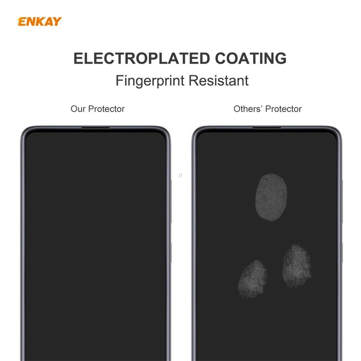 For Samsung Galaxy A72 5G / 4G 5pcs ENKAY Hat-Prince 0.26mm 9H 2.5D Curved Edge Tempered Glass Film