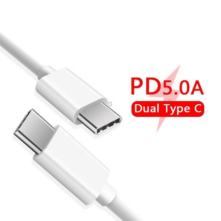 XJ-50 PD 120W 5A USB-C / Type-C to USB-C / Type-C Fast Charging Data Cable, Cable Length: 1m