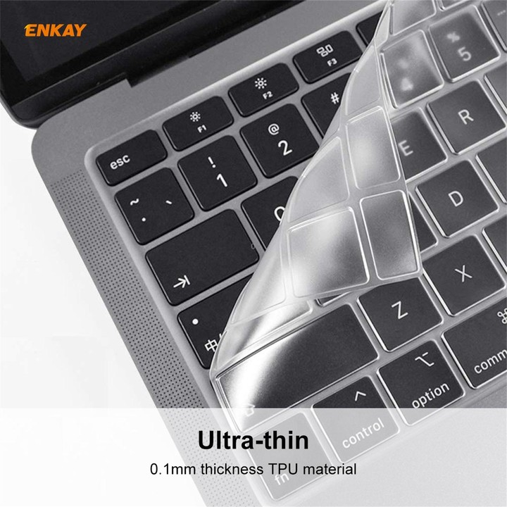 ENKAY Soft TPU Keyboard Protector Film for MacBook Air 13.3 inch A2179 (2020) / A2337 (2020), Version:US Version