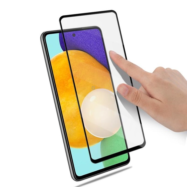 For Samsung Galaxy A52 5G / 4G mocolo 0.33mm 9H 2.5D Full Glue Tempered Glass Film