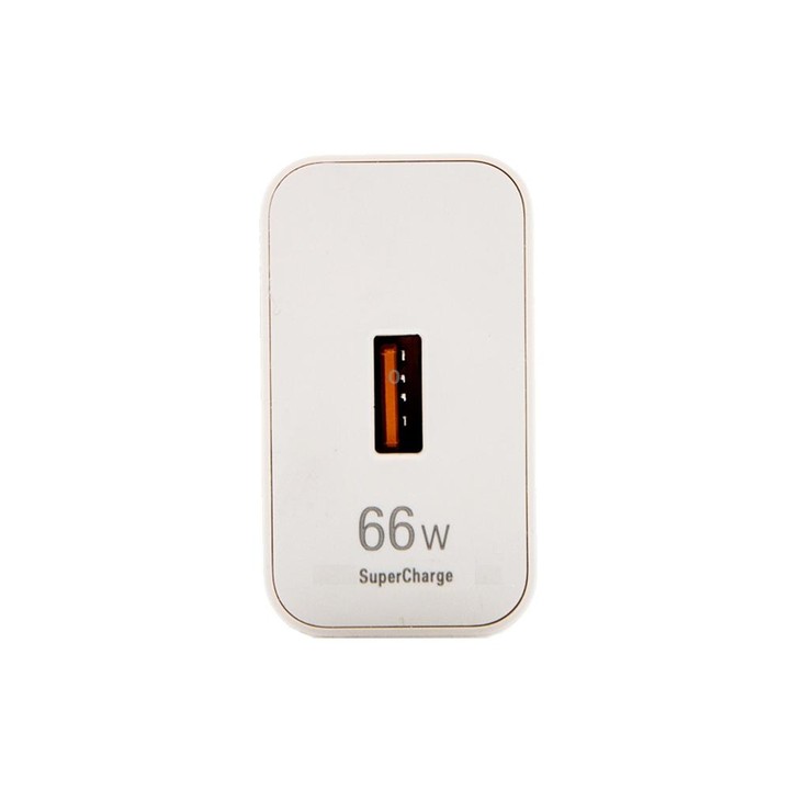 HW-66W 6A USB Fast Charging Travel Charger With EU Plug Conversion Head