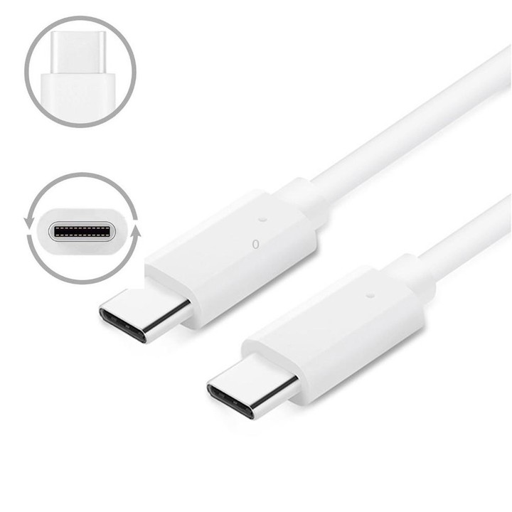 YSY-6087PD 20W PD3.0 + QC3.0 Dual Fast Charge Travel Charger with Type-C to Type-C Data Cable US Plug