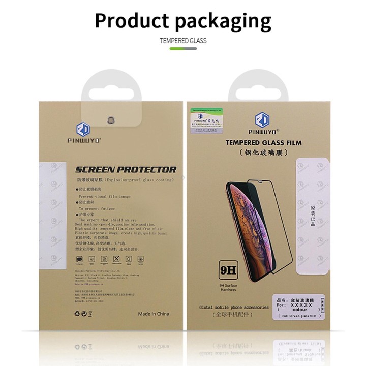 For Samsung Galaxy S21 FE PINWUYO 9H 2.5D Full Screen Tempered Glass Film(Black)