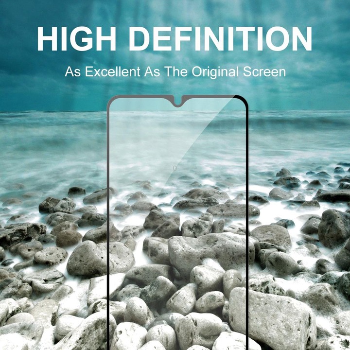 For Samsung Galaxy A22 5G ENKAY Hat-Prince Full Glue 0.26mm 9H 2.5D Tempered Glass Screen Protector Full Coverage Film