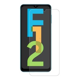 For Samsung Galaxy F12 / F02s ENKAY Hat-Prince 0.26mm 9H 2.5D Curved Edge Tempered Glass Screen Protector