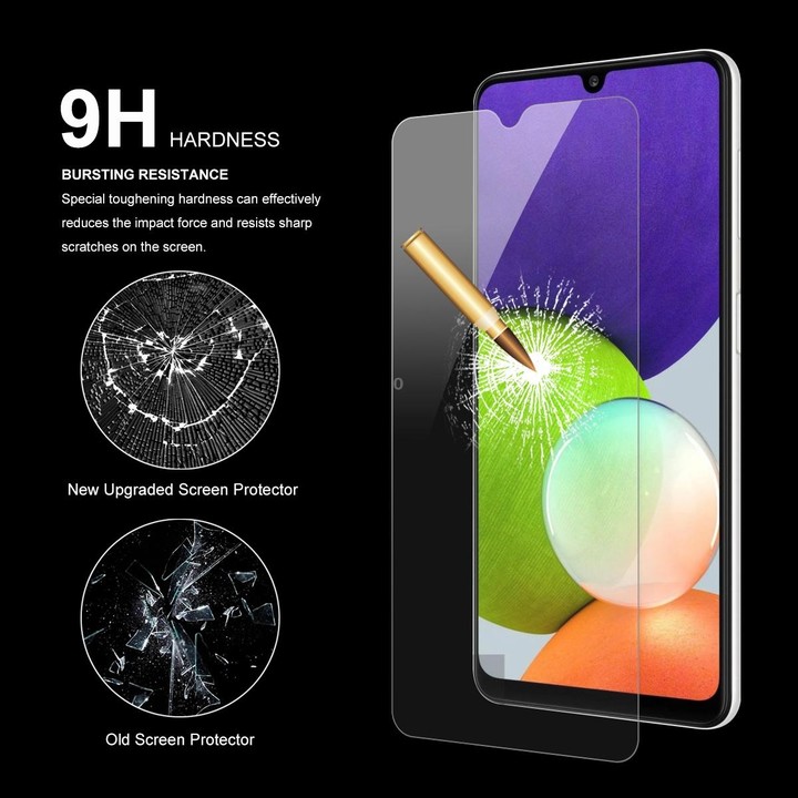 For Samsung Galaxy F22 / M22 10 PCS ENKAY Hat-Prince 0.26mm 9H 2.5D Curved Edge Tempered Glass Screen Protector