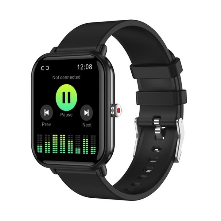 Q9pro 1.7 inch Color Screen Smart Watch, IP68 Waterproof,Support Temperature Monitoring/Heart Rate Monitoring/Blood Pressure Mon