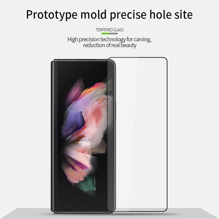 For Samsung Galaxy Z Fold3 5G PINWUYO 9H 2.5D Full Screen Tempered Glass Film(Black)