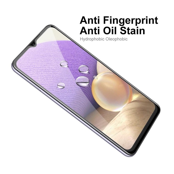 For Samsung Galaxy A32 5G 5 PCS ENKAY Hat-Prince Full Glue Tempered Glass 6D Full Coverage Anti-scratch Protector